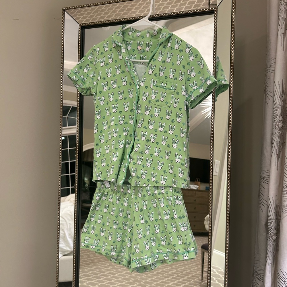 Roller Rabbit Bunny Lucky Pajamas